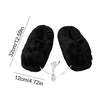 Kiire soojenemine sussid Talvine USB elektrilised jalasoojendajad Unisex kingad korterisse Õppetuba Magamistuba Ühiselamu jõulukink