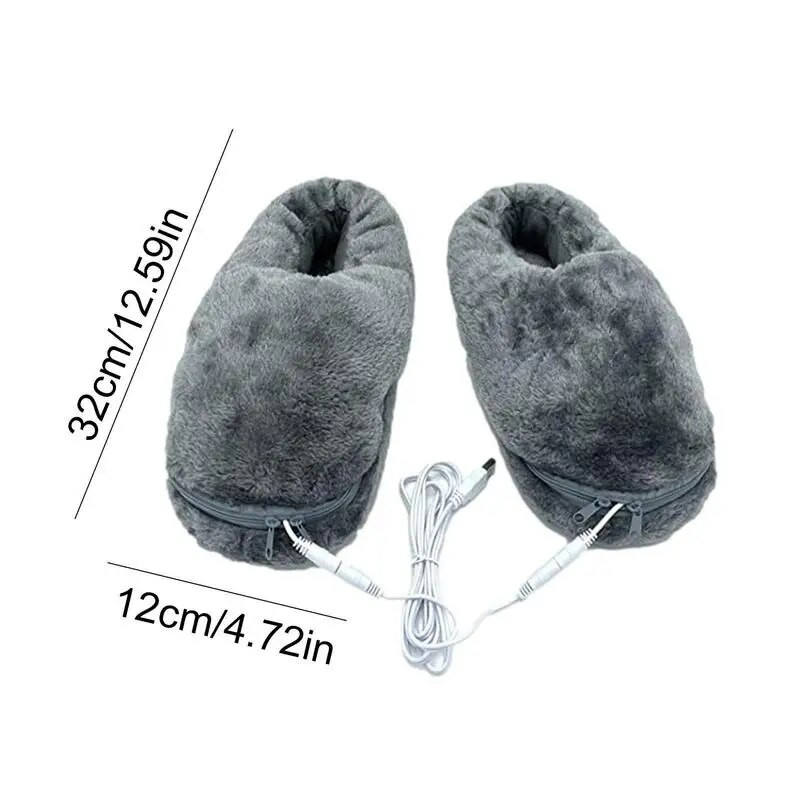 Kiire soojenemine sussid Talvine USB elektrilised jalasoojendajad Unisex kingad korterisse Õppetuba Magamistuba Ühiselamu jõulukink