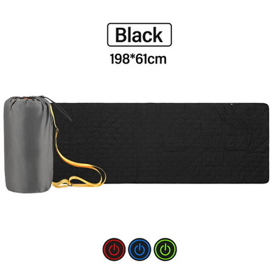 Θερμικό χαλάκι ύπνου ηλεκτρικό θερμαινόμενο USB ρυθμιζόμενο θερμαινόμενο θερμαινόμενο μαξιλαράκι ύπνου Θέρμανση για υπαίθριο θερμικό χαλί σκηνής κάμπινγκ