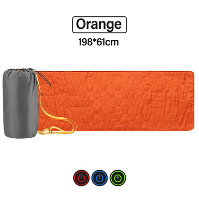 Θερμικό χαλάκι ύπνου ηλεκτρικό θερμαινόμενο USB ρυθμιζόμενο θερμαινόμενο θερμαινόμενο μαξιλαράκι ύπνου Θέρμανση για υπαίθριο θερμικό χαλί σκηνής κάμπινγκ