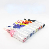 Läbipaistev automaatne vihmavari, tuulekindel automaatne kokkupandav must vihmavari, meeste naiste välireisid, kokkupandav auto päikesevari