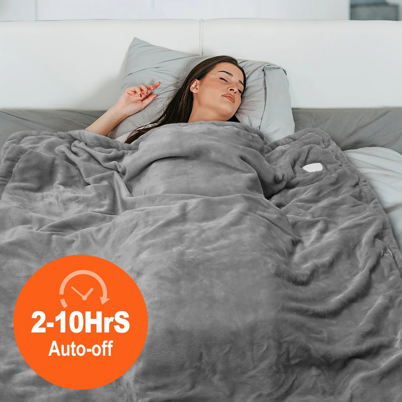 Električna deka Flanelska deka Madrac Zimska periva u perilici Dvoslojna kontrola temperature Toplija grijana deka