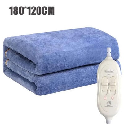 Електрическо одеяло По-дебел нагревател Двойно нагревател за тяло 50*80 180*90 180*120CM Одеяло Термостат Електрическо нагревателно одеяло Електрическо