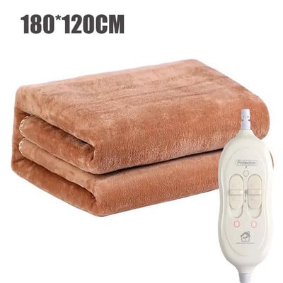Електрическо одеяло По-дебел нагревател Двойно нагревател за тяло 50*80 180*90 180*120CM Одеяло Термостат Електрическо нагревателно одеяло Електрическо
