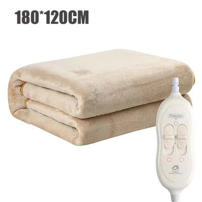 Електрическо одеяло По-дебел нагревател Двойно нагревател за тяло 50*80 180*90 180*120CM Одеяло Термостат Електрическо нагревателно одеяло Електрическо