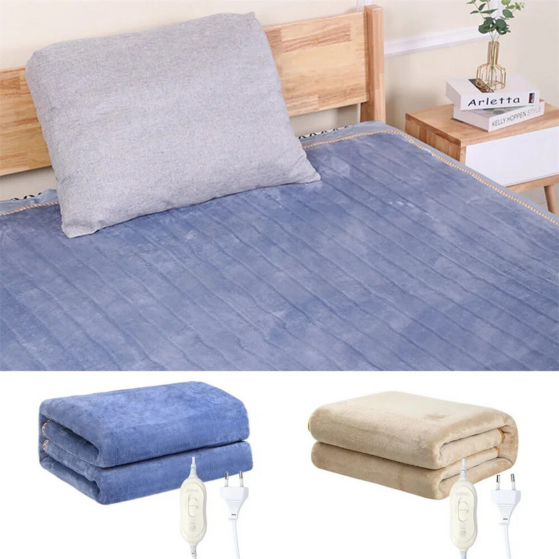 Електрическо одеяло По-дебел нагревател Двойно нагревател за тяло 50*80 180*90 180*120CM Одеяло Термостат Електрическо нагревателно одеяло Електрическо
