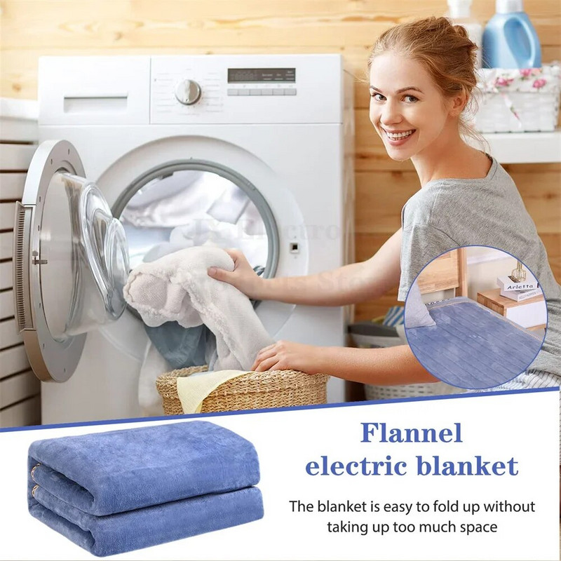 Електрическо одеяло По-дебел нагревател Двойно нагревател за тяло 50*80 180*90 180*120CM Одеяло Термостат Електрическо нагревателно одеяло Електрическо