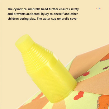 Sunshade Cartoon Αντηλιακό με μακριά λαβή Πλήρως αυτόματη ομπρέλα προϊόντων βροχής για παιδιά
