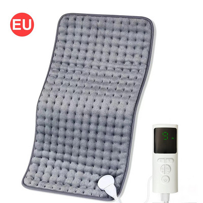 Električni jastučić za grijanje Deka Timer Fizioterapijski jastučić za grijanje za ramena Vrat Leđa Kralježnica Noga Olakšavanje bolova Zimska topla plahta