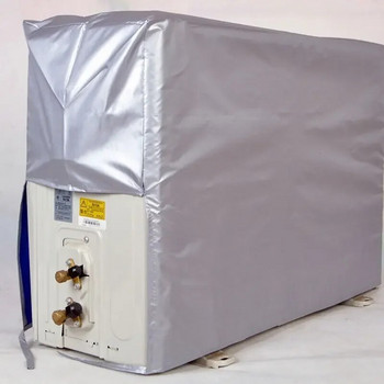 Калъф за външен климатик Климатик Водоустойчив капак за прах Измиване против прах и сняг Почистваща чанта Rainproof AGL001