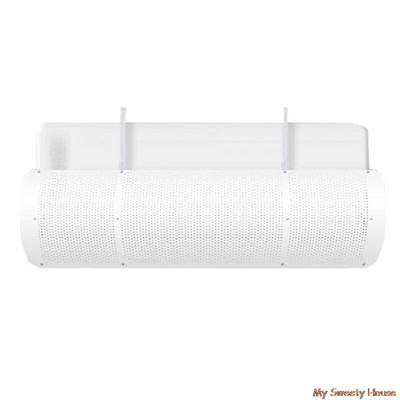 Konditsioneeri tuulesuunaja reguleeritav õhuga tuuleklaas jahutusega deflektoriga õhukonditsioneer Otsese puhumiskaitse kodukontori jaoks