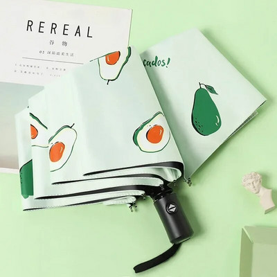 Fruit Folding Fully Automatic Rain and Shine Διπλής χρήσης Κορεάτικη και γυναικεία έκδοση Sun Shading