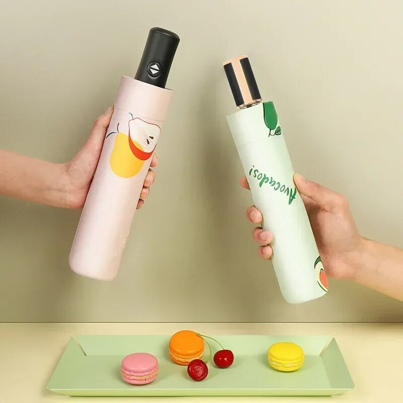 Fruit Folding Potpuno automatski Rain and Shine Dvonamjenska korejska muška i ženska verzija Zaštita od sunca