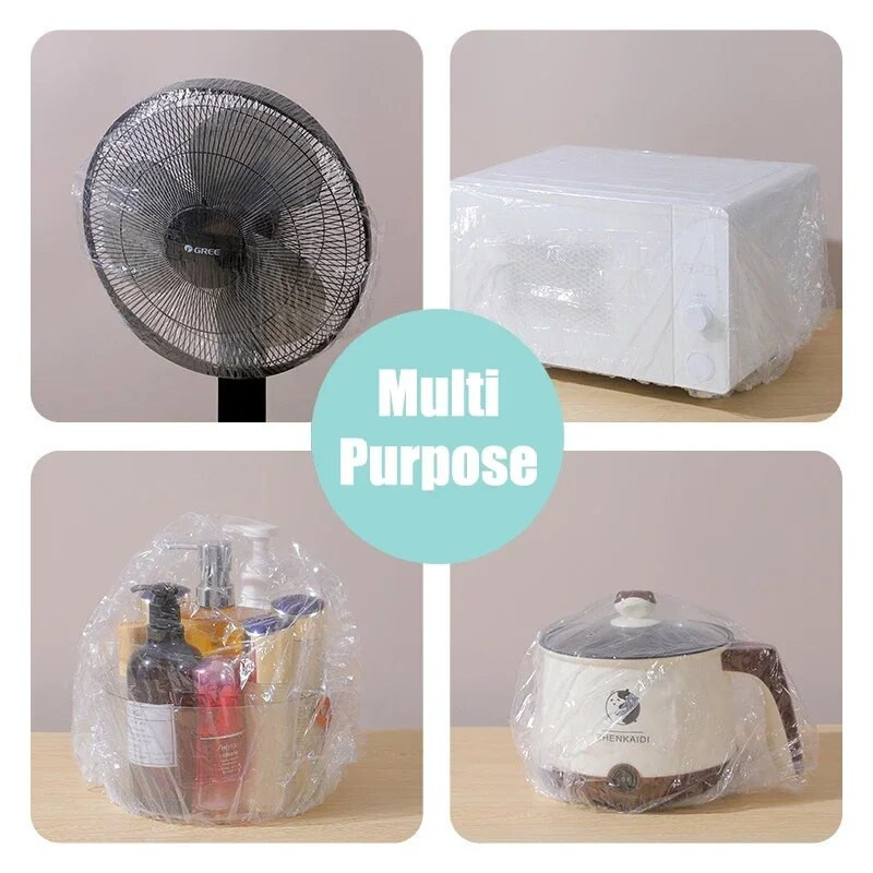 1/5 vnt. 70x145 cm oro kondicionierius, vienkartinis dangtelis nuo dulkių Vienkartinis vidaus bloko dangtis Baldas Orkaitės ventiliatorius Didelis elastinis maišelis Buitinis Atsparus dulkėms