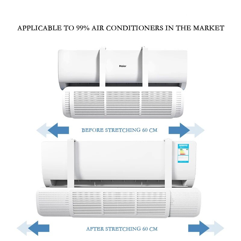 Κλιματισμός Παρμπρίζ Anti-Direct Blowing Καθολική αντιανεμική επιτοίχια διάταξη εξόδου αέρα Οδηγός περιορισμού κρύου αέρα