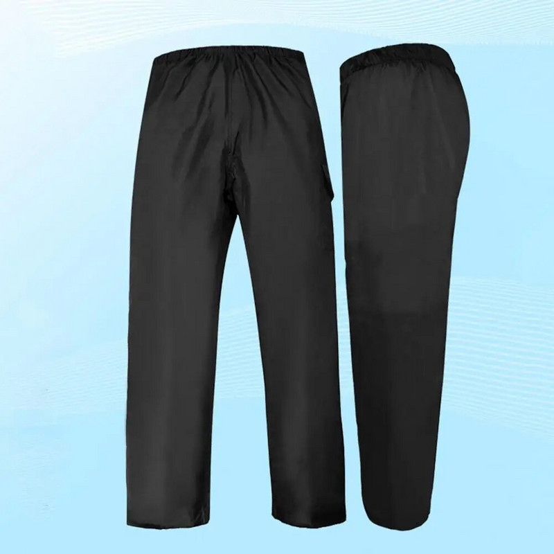 Soft Work Rain Pants Ανθεκτικό στο πιτσίλισμα Γυναικεία Ανδρικά Rainwear Unisex Stretty Waist Ανδρικά Rain Pants Riding
