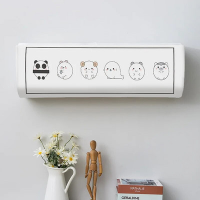 Dolphin Jump Navlake za zaštitu od prašine s otisnutim oceanom Poklopac klima uređaja za unutarnju zaštitu od prašine Zidna zaštitna torbica za kućnu upotrebu