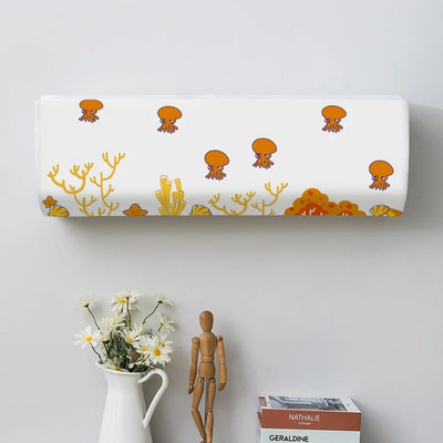 Dolphin Jump Navlake za zaštitu od prašine s otisnutim oceanom Poklopac klima uređaja za unutarnju zaštitu od prašine Zidna zaštitna torbica za kućnu upotrebu