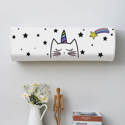 Dolphin Jump Navlake za zaštitu od prašine s otisnutim oceanom Poklopac klima uređaja za unutarnju zaštitu od prašine Zidna zaštitna torbica za kućnu upotrebu