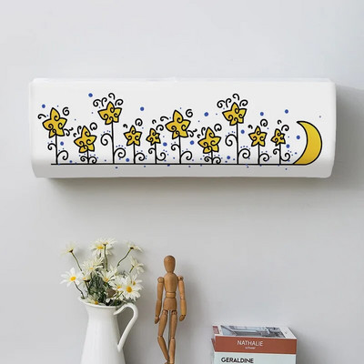 Dolphin Jump Navlake za zaštitu od prašine s otisnutim oceanom Poklopac klima uređaja za unutarnju zaštitu od prašine Zidna zaštitna torbica za kućnu upotrebu