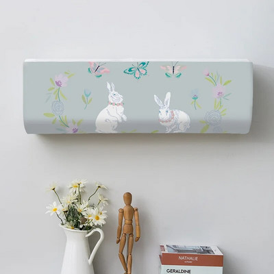 Dolphin Jump Navlake za zaštitu od prašine s otisnutim oceanom Poklopac klima uređaja za unutarnju zaštitu od prašine Zidna zaštitna torbica za kućnu upotrebu