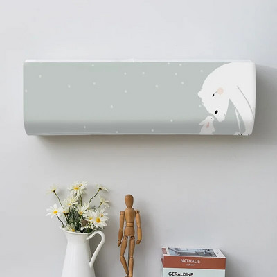 Dolphin Jump Navlake za zaštitu od prašine s otisnutim oceanom Poklopac klima uređaja za unutarnju zaštitu od prašine Zidna zaštitna torbica za kućnu upotrebu