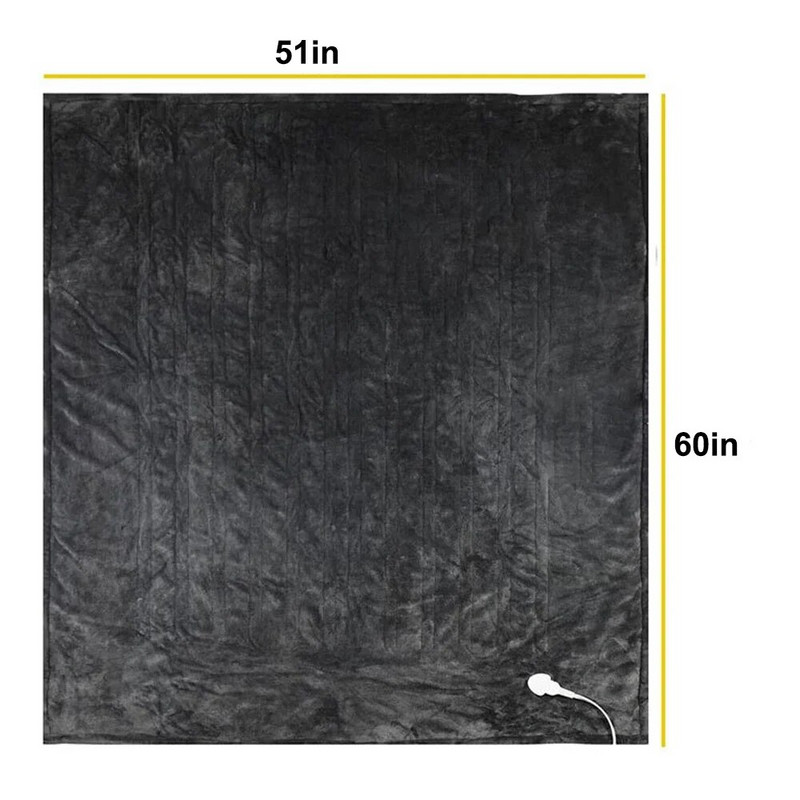 Nova električna deka Podebljana dvostrana deka za grijanje Dostupna temperatura podesiva s vremenskom kontrolom za zimu