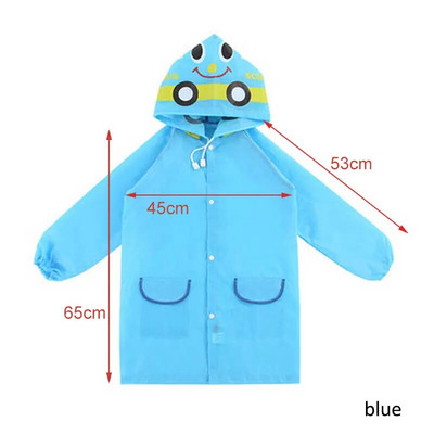 1kom Vodootporna dječja kabanica u životinjskom stilu iz crtića Za djecu Kabanica za kišu Kišna odjeća Kišna odijela Studentska kabanica u životinjskom stilu