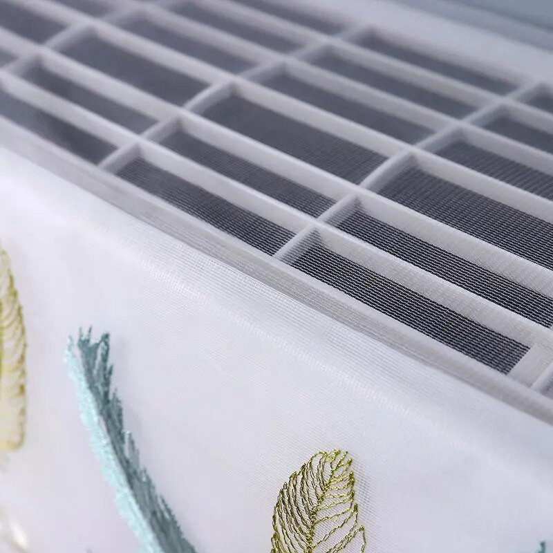 Oro kondicionieriaus užvalkalai Viskas įskaičiuota Nėriniai Dulkėms atsparus pakabinamas Kondicionierius Apsauginis Miegamasis Buitinis Nuo tiesioginio pūtimo