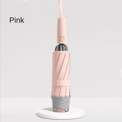 Nauji automatiniai trigubai atbulinės eigos skėčiai, moteriški, vyriški, vandeniui atsparūs skėčiai nuo saulės