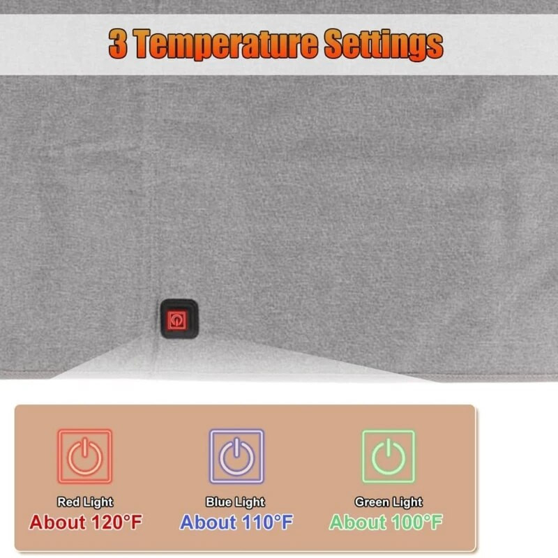 USB šildoma pagalvėlė, nešiojamasis šildytuvas, sėdėjimo kilimėlio pagalvėlės priedas, skirtas miegamojo biuro kėdei, išlaikantis šilumą