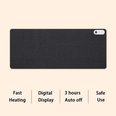 150W grijana električna podloga za grijanje Stolni digitalni zaslon Podloga za grijanje Stol Vodootporna prostirka Podloga za miš Zima 80x33cm