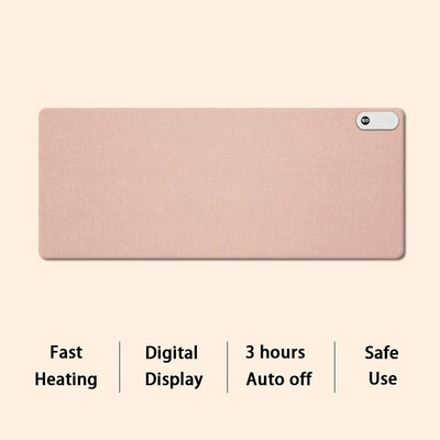150W grijana električna podloga za grijanje Stolni digitalni zaslon Podloga za grijanje Stol Vodootporna prostirka Podloga za miš Zima 80x33cm