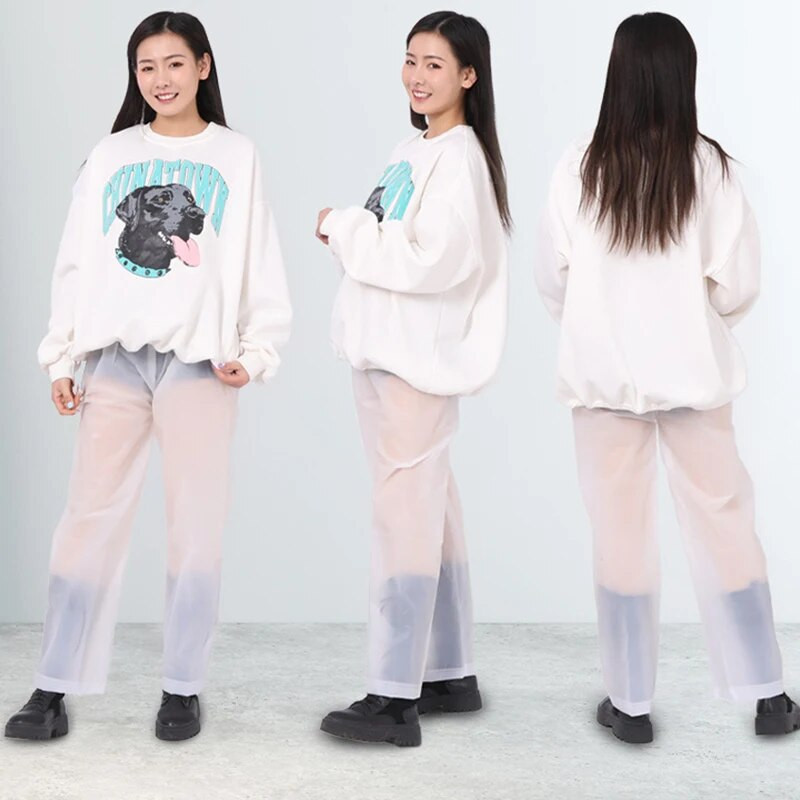 1 buc. Pantaloni de ploaie impermeabili, portabili, care nu sunt de unică folosință, pantaloni de ploaie, zăpadă, haine de sport, în aer liber, costum pentru copii mici