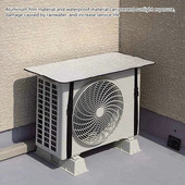 Κάλυμμα κλιματιστικού 40x80CM Αντιβροχικό κάλυμμα εξωτερικού χώρου Αντισκονικό κάλυμμα κατά του χιονιού Οικιακό κλιματιστικό Keep Cleaning Tool