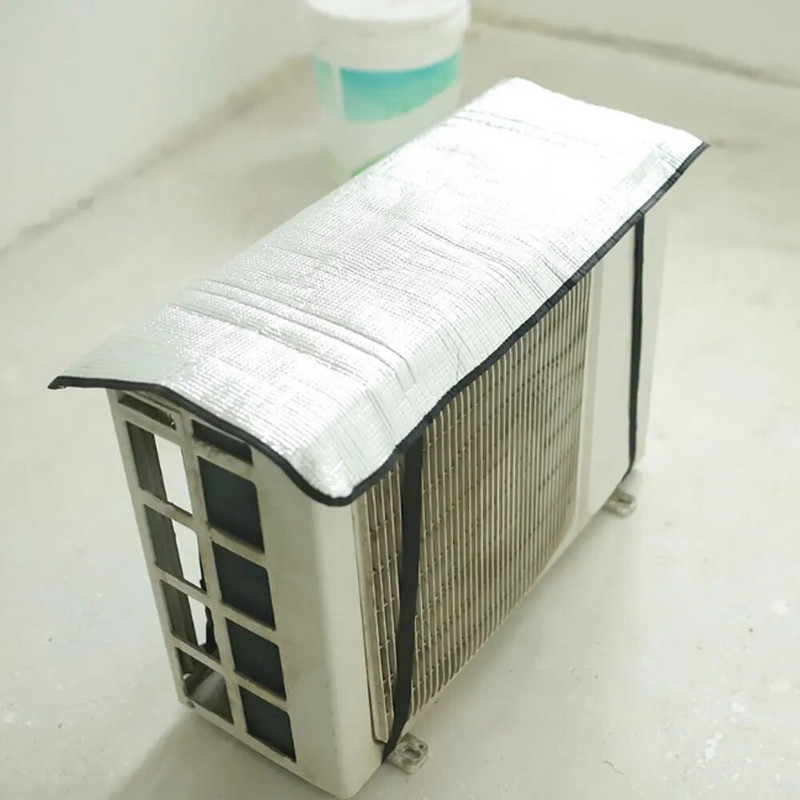 Κάλυμμα κλιματιστικού 40x80CM Αντιβροχικό κάλυμμα εξωτερικού χώρου Αντισκονικό κάλυμμα κατά του χιονιού Οικιακό κλιματιστικό Keep Cleaning Tool