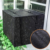 Lauko oro kondicionieriaus apsauginis dangtelis nuo lietaus Uždangalas nuo lietaus Žieminė sniego danga išėjimo angos langų sandarinimo rinkinys mobiliems oro kondicionieriams