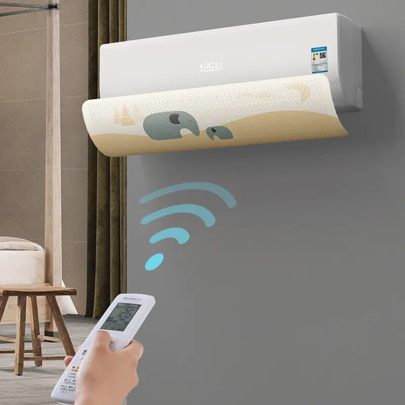 Reguliuojamas oro kondicionavimo dangtis Vėjo deflektorius priekinis stiklas Oro kondicionierius Įrankiai Oro pertvaros skydas Namų biuro priedai