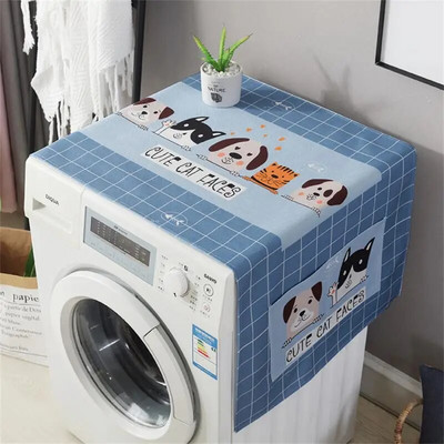 1vnt Mados Šiaurės Europos virtuvės dangtelis nuo dulkių Skalbimo mašinos dangtis Šaldytuvas Apsauga nuo dulkių orkaitės mikrobangų krosnelė Pagrindinis puslapis