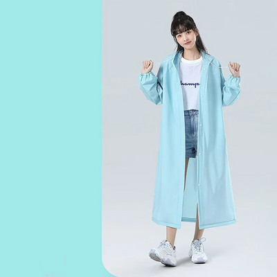 Пончо за възрастни Дъждобран с качулка за многократна употреба Водоустойчиво и устойчиво на разливане пончо за туризъм на открито за мъже и жени