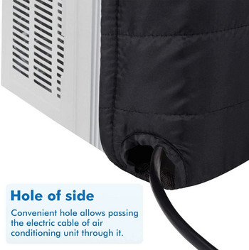 Капак за вътрешен радиатор напълно затворен капак за прах на климатика