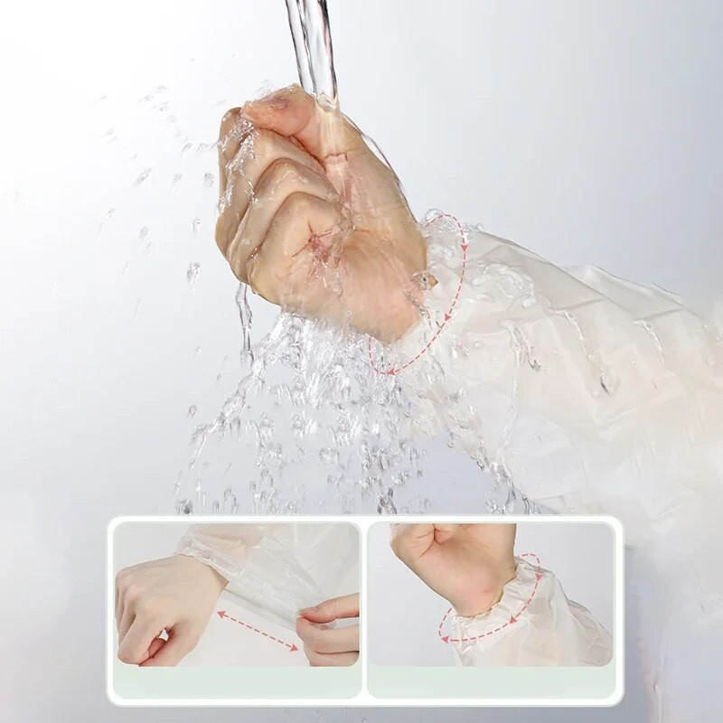 EVA lietpaltis, pastorintas 18 šilko, vienetas sveria apie 150 g Unisex ilgo stiliaus daugkartinio naudojimo lauko žygių lietpaltis, atsparus dilimui