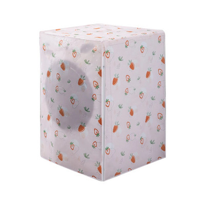 Navlaka za perilicu rublja Štitnik za rublje Vodootporan Otporan na prašinu s patentnim zatvaračem Otisak cvijeća Kupaonski kućni pribor