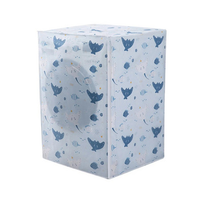 Navlaka za perilicu rublja Štitnik za rublje Vodootporan Otporan na prašinu s patentnim zatvaračem Otisak cvijeća Kupaonski kućni pribor