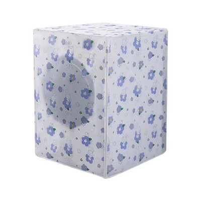 Navlaka za perilicu rublja Štitnik za rublje Vodootporan Otporan na prašinu s patentnim zatvaračem Otisak cvijeća Kupaonski kućni pribor