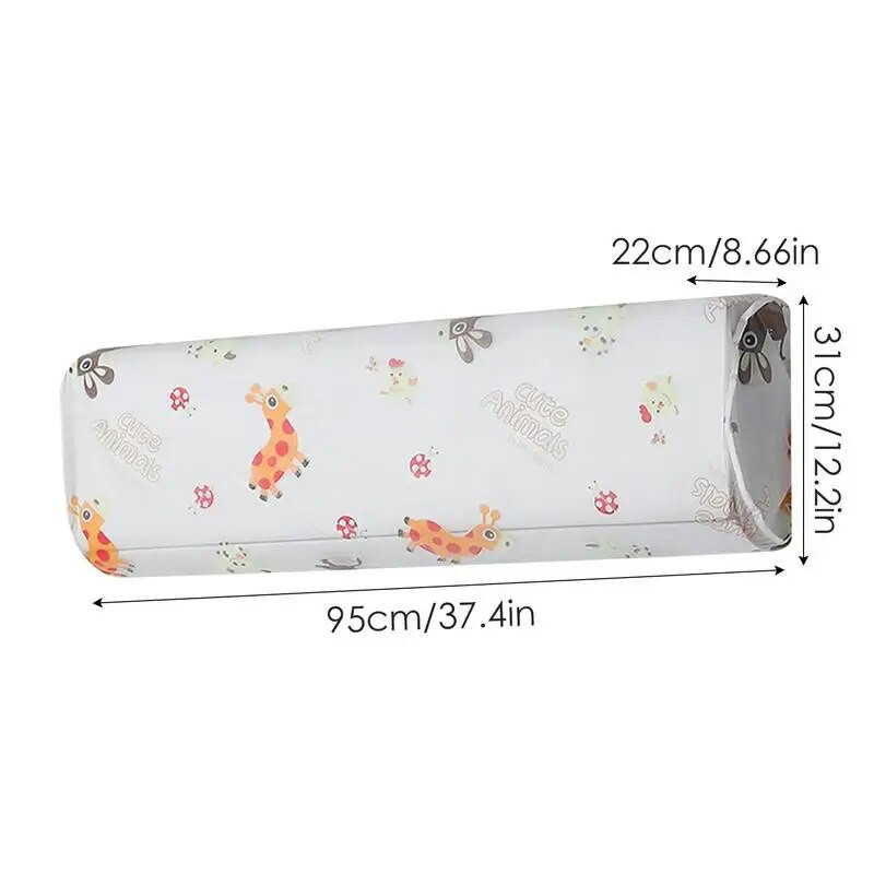 Oro kondicionavimo dangtis Oro kondicionieriaus valymas Apsauginis nuo dulkių Vandeniui atsparus sieninis oro kondicionavimo apsauginis dangtis sieniniam orui