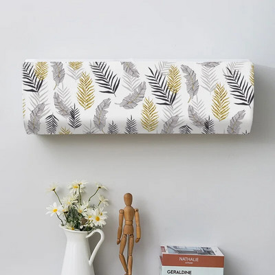 Spausdintas vidaus pakabinamas oro kondicionavimo apsauginis dėklas Oro kondicionieriaus dangtelis namų dulkių dangtelis Dekoratyvinis oro kondicionavimo dangtelis