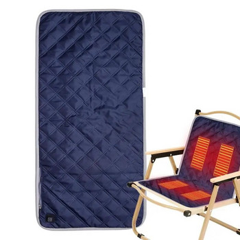 Ηλεκτρικό θερμαινόμενο μαξιλάρι καρέκλας Φορητό θερμαινόμενο μαξιλαράκι καθίσματος USB 3 επιπέδων Χειμερινό ζεστό μαξιλάρι για οικιακό αυτοκίνητο Κάμπινγκ Ψάρεμα