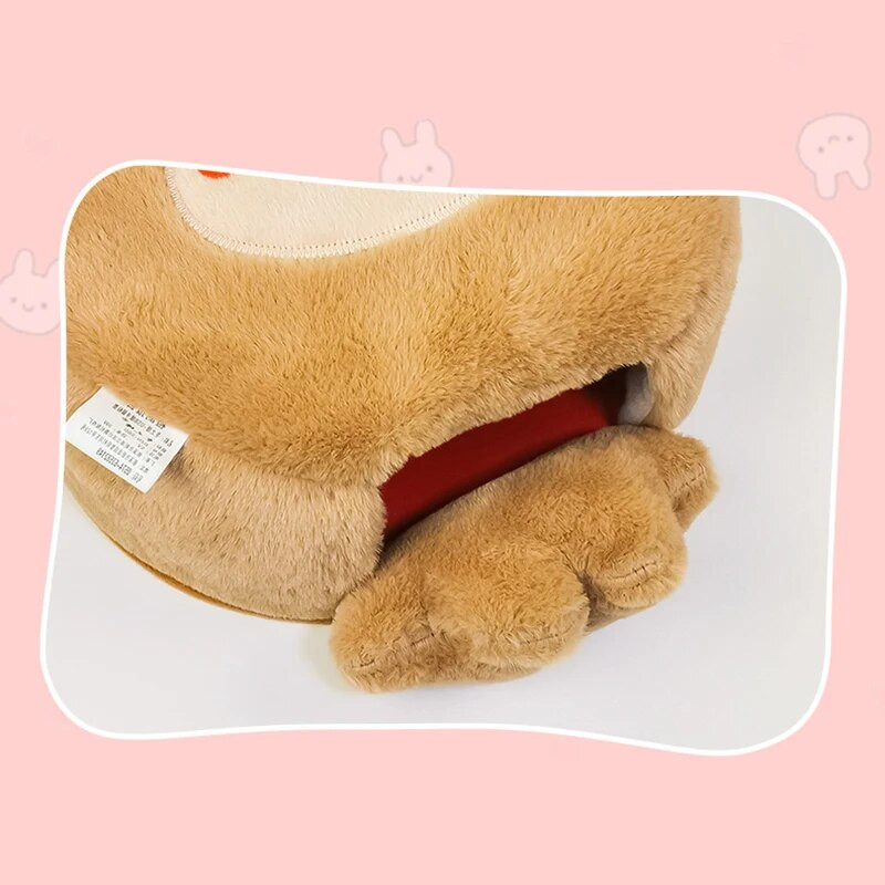 USB šildomas pelės kilimėlis Mieli animaciniai gyvūnai pliušiniai žiemos biuro rankų riešo kilimėlis kompiuteriniams nešiojamiesiems kompiuteriams žaidimų priedai