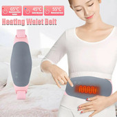 Ženski menstrualni jastučić za grijanje, električni, topli Palace, pojas za ublažavanje grčeva u struku, vibrirajući masažer za trbuh, zimski poklon